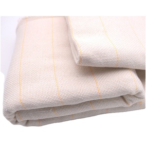 Bán buôn 260G/sqm bông và Polyester tufting ủng hộ vải 260g Plaid <span class=keywords><strong>Net</strong></span> vải không dệt nhà sư vải thảm cho tufting - Product Image 2
