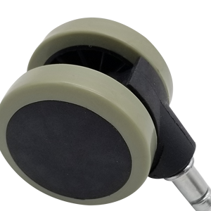 Atacado Durável Silenciosa 60 milímetros TPE Giratória Giratória Dupla Nylon <span class=keywords><strong>Caster</strong></span> Roda Para Cadeira - Product Image 4