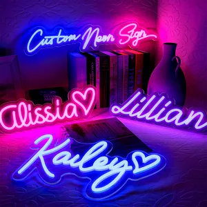 Company Signage LED Personalized Name Neon Signs 12 V Custom Neon Sign For Drop Shipping Neon Sign
