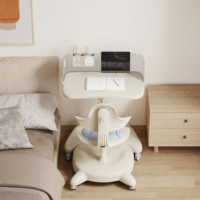 Chaise de bureau étudiante anti-affaissement Tenwin 2806 à prix d'usine, ensemble pivotant double mode pour correction de posture, en plastique, sécuritaire pour chambre à coucher