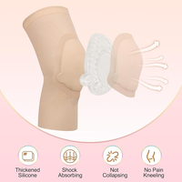 Genouillères de ballet de haute qualité, respirantes, légères, en nylon flexible, antidérapantes, anti-collision, genouillères de danse sportive