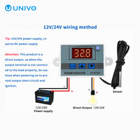 Contrôleur de Thermostat Numérique Intelligent à Micro-Ordinateur XH-W3002, Interrupteur de Contrôle de Température, Précision 0.1, Affichage Numérique OEM