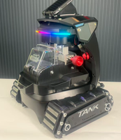 Machine à découper les clés 2M2 TANK 2 Pro puissante et économique avec 2 ans de garantie, dernière mise à jour du logiciel pour véhicules à essence 12V