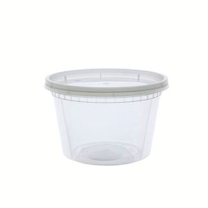 Gobelets d'emballage alimentaire inviolables 16oz 24oz à verrouillage de sécurité, moulés par injection, prix usine, vente en gros - Product Image 5