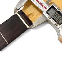 Manche de guitare basse électrique JB 4 cordes de 14 pouces, 20 frettes, à visser, en érable canadien satiné, avec touche en palissandre