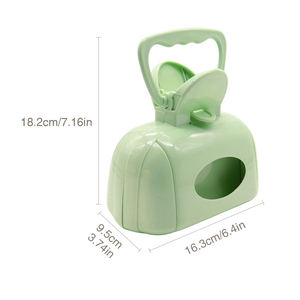 Dispensador de Bolsas para Excremento de Perro, Recogedor de Excremento de Plástico para Viaje, Recogedor de Desechos Caninos - Product Image 5