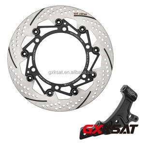 Kit de disques de frein avant GXKSAT 300 mm pour Forza350 ADV350 2018-2023, mise à niveau du grand rotor avec support d'étrier <span class=keywords><strong>Brembo</strong></span> - Product Image 2
