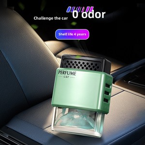 Perfume de coche oceánico de larga duración, decoraciones de salida de aire acondicionado para coches de <span class=keywords><strong>hombre</strong></span> y mujer, decoraciones de cristal para coche, aromaterapia de pera - Product Image 2