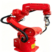 Bras robotisé de soudage universel avec fonction de préchauffage, équipement de refroidissement post-soudage et de polissage des pièces métalliques