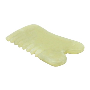 Peigne <span class=keywords><strong>de</strong></span> massage en <span class=keywords><strong>jade</strong></span> Xiuyan, outils <span class=keywords><strong>de</strong></span> soin du visage Gua Sha - Product Image 3