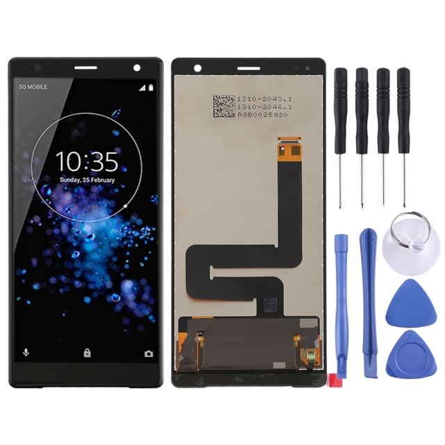 Dropshipping 100% Original 5.7 Inch Front LCD Screen Touch Panel for Sony Xperia XZ2 with Digitizer Full Assembly Without Frame