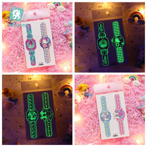 เด็กเรืองแสงในที่มืดรอยสักการ์ตูนสไตล์ผสม,รอยสักปลอมเรืองแสงสติกเกอร์รอย<span class=keywords><strong>สัก</strong></span><span class=keywords><strong>นาฬิกา</strong></span>ร่างกายสำหรับเด็ก - Product Image 6