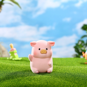 Produits tendance Nouveautés - Figurine de jouet en boîte aveugle rose floquée de la série quotidienne de cochons mignons authentique en stock - Product Image 6