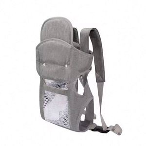 Échantillon gratuit de porte-bébé pour nouveau-né, simple, pour portage frontal, horizontal et dorsal, multifonctionnel et respirant. - Product Image 5