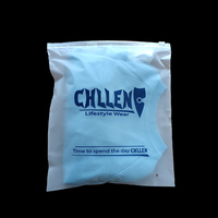 Sacs à fermeture éclair en plastique PE personnalisés avec logo argenté, mats, givrés, imperméables, recyclables, réutilisables, imprimés à l'écran