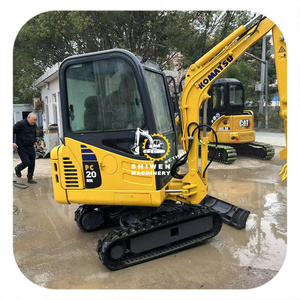 รถขุดตีนตะขาบ Komatsu PC20MR มือสอง สภาพดี ใช้งานน้อย ขนาดเล็กพิเศษ น้ำหนัก 2 ตัน พร้อมเครื่องยนต์ มอเตอร์ และปั๊มไฮดรอลิก - Product Image 1