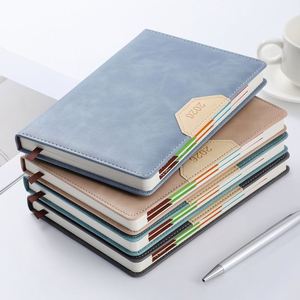 Carnet de notes A5 en cuir PU pour la vente en gros, agenda hebdomadaire 2026, journal, pour l'école, le bureau, cadeau - Product Image 1