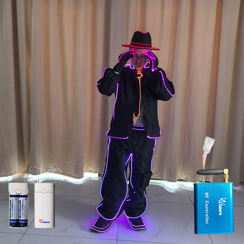 Vêtements + Contrôleur programmable + Batterie