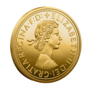 เหรียญที่ระลึกงานฝีมือโลหะลายนูนรูปพระมหากษัตริย์อังกฤษ ปี 1959 ลายเซนต์จอร์จกำลังปราบมังกร เหรียญสะสม - Product Image 3