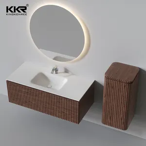 Раковина для ванной комнаты с плоской поверхностью/умывальник с квадратным душем/красочный умывальник