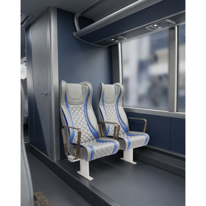 Asiento de Pasajero de Tela Cómodo de Lujo Star Vip, Nuevo Cinturón de Seguridad, Certificado ISO9001, Compatible con Varios Modelos de Autobús, Modelo 25 - Product Image 3
