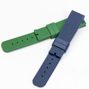 20mm <span class=keywords><strong>22mm</strong></span> <span class=keywords><strong>Bracelet</strong></span> de montre en caoutchouc de <span class=keywords><strong>silicone</strong></span> <span class=keywords><strong>Bracelet</strong></span> de montre coloré pour Rolex/Longines/<span class=keywords><strong>Seiko</strong></span>/Omega - Product Image 4
