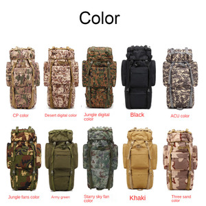 Sacs tactiques de grande capacité personnalisés, nouveaux, pour le camping, la randonnée, le trekking, le mochila tactique, le voyage, le sac à dos Molle pour hommes, en plein air - Product Image 6