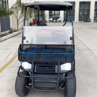Mini voiturette de golf électrique 2 places de utilitaire de prix concurrentiel avec la zone de cargaison de boîte de cargaison de lit de camion