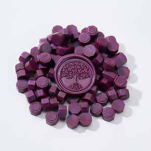 Décoratif pas cher Vintage octogonal 0.5 kg/paquet de <span class=keywords><strong>grains</strong></span> de particules de cire à cacheter - Product Image 4