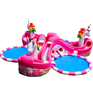 <span class=keywords><strong>Parc</strong></span> <span class=keywords><strong>aquatique</strong></span> gonflable géant mobile pour l'extérieur, avec toboggan <span class=keywords><strong>aquatique</strong></span> licorne, piscine combinée et château <span class=keywords><strong>aquatique</strong></span> - Product Image 1