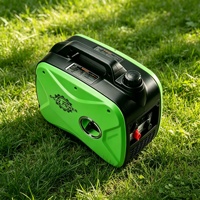Générateur à essence silencieux à onduleur 3/4/5/6KW, faible bruit, économie de carburant, moteur 4 temps, 12V/24V, étanche, écran LED, portable, automatique
