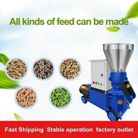 Machine à granulés d'aliments pour volailles électrique automatique hautement intelligente JKY 200 kg/h, pour la production de granulés pressés, personnalisable