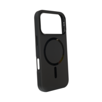 Coque de téléphone en TPU ultra-mince anti-jaunissement pour iPhone 17 Pro Couverture transparente magnétique mate avec accessoires antichoc
