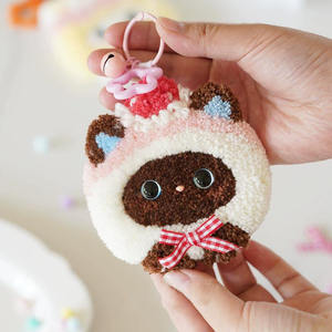 Kit di punzonatura per principianti per Hobby per adulti forniture artigianali con <span class=keywords><strong>Garfield</strong></span> il gatto e portachiavi - Product Image 4