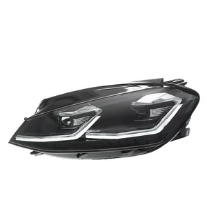 Nuovo gruppo faro 12V <span class=keywords><strong>LED</strong></span> per 13-17 Golf 7 luci diurne e indicatori di direzione fluenti temperatura colore 6000K - Product Image 4