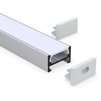 Clips de plafond pour diffuseur de lumière, support en aluminium magnétique pour canal LED pour bande LED
