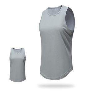 เสื้อกีฬาผู้หญิงแบบแห้งเร็วสำหรับฤดูร้อน เสื้อโยคะวิ่งออกกำลังกายแบบไม่มีแขน เสื้อวิ่งมาราธอน แทร็คแอนด์ฟิลด์ ฟิตเนส แทงค์ท็อป - Product Image 1