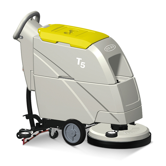 Commercial Floor Cleaning Machine Push Button Type Scrubbing Machine Factory and Supermarket Automatic Sweeper