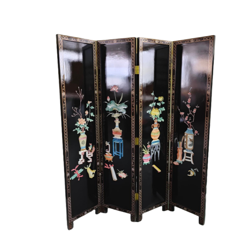 Noir 007 4 vases