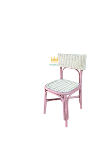 Silla Infantil de Ratán Hecha a Mano para Eventos, Silla Infantil Tejida Natural, Muebles Decorativos Ligeros para Fiestas - Product Image 4