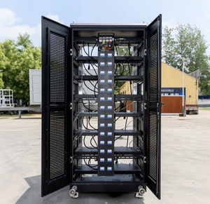 <b>Computer</b> Data Processor Rack 28 Slots Hydro Cooler Container System S19XP+HYD Smart External Dry Cooling Radiator Management Set - Product Image 6