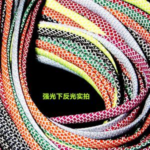 Cordones Reflectantes Planos para Zapatos HF de 0.5-1.8m 120cm, Rosa, Verde, Naranja, Brillan en la Oscuridad, Hechos de Poliéster Duradero - Product Image 2