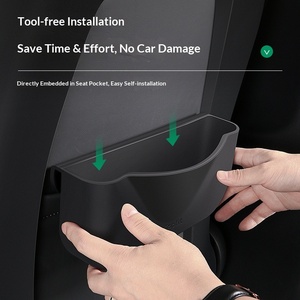 Boîte de rangement améliorée pour le dossier des sièges arrière, accessoires de voiture pour ModelY/3 - Product Image 1