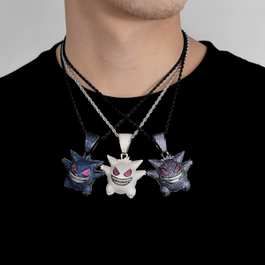 Cartoon Anime <b>Mascot</b> Hip Hop Pendant Custom Gold Plated Prong Setting 925 Silver Moissanite Concert Bling Iced Out Fine Jewelry - Product Image 6