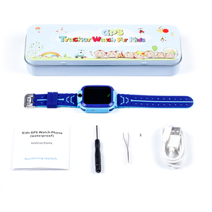 Larga vida de <span class=keywords><strong>la</strong></span> batería de emergencia SOS llamada Reloj GPS a prueba de agua reloj inteligente con cámara - Product Image 6