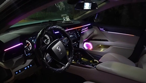1:1 Original moule ruban côté passager + <span class=keywords><strong>ciel</strong></span> étoilé poignée de porte arc-en-<span class=keywords><strong>ciel</strong></span> symphonie dynamique lumière ambiante pour TOYOTA Camry(2018-2023) - Product Image 2