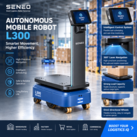 Robot Mobil Otonom AMR 300KG Beban Berat, Gerobak Tanpa Pengemudi, Robot Transfer Gudang Cerdas