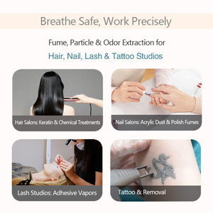 Nuovo Estrattore di Fumi e Odori con Filtrazione a 4 Stadi ed Efficienza del 99,97% per Saloni di Bellezza - Product Image 5