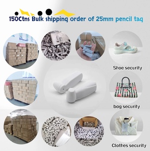 Hr-tenda HT101 quần áo chống trộm 58kHz AM EAS an ninh <span class=keywords><strong>tag</strong></span> với RF hệ thống <span class=keywords><strong>deactivator</strong></span> nhãn nhựa cho các cửa hàng bán lẻ - Product Image 1