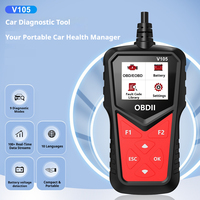 Instrument d'inspection automobile OBD, instrument de diagnostic des pannes, scanner de diagnostic, ordinateur de diagnostic, lecteur de code OBD2, détection de la batterie